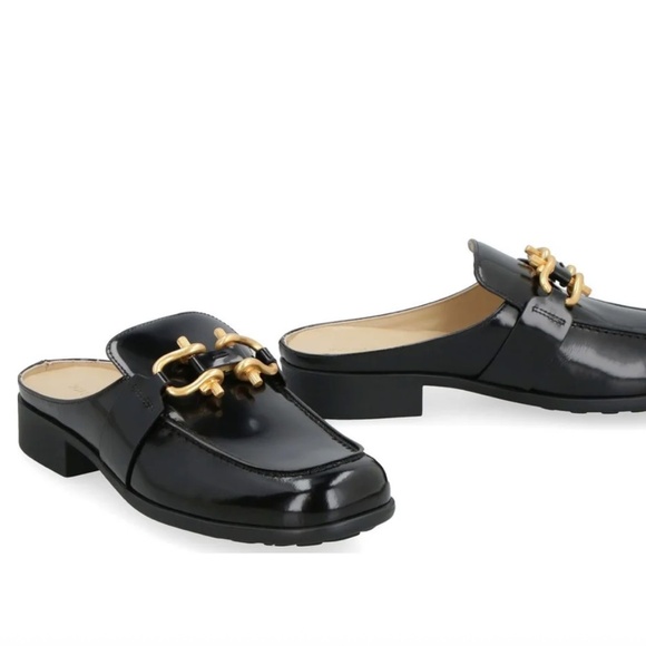 Bottega Veneta Monsieur Moccasin Soft Vinyl Black Shoes - Picture 2 of 3